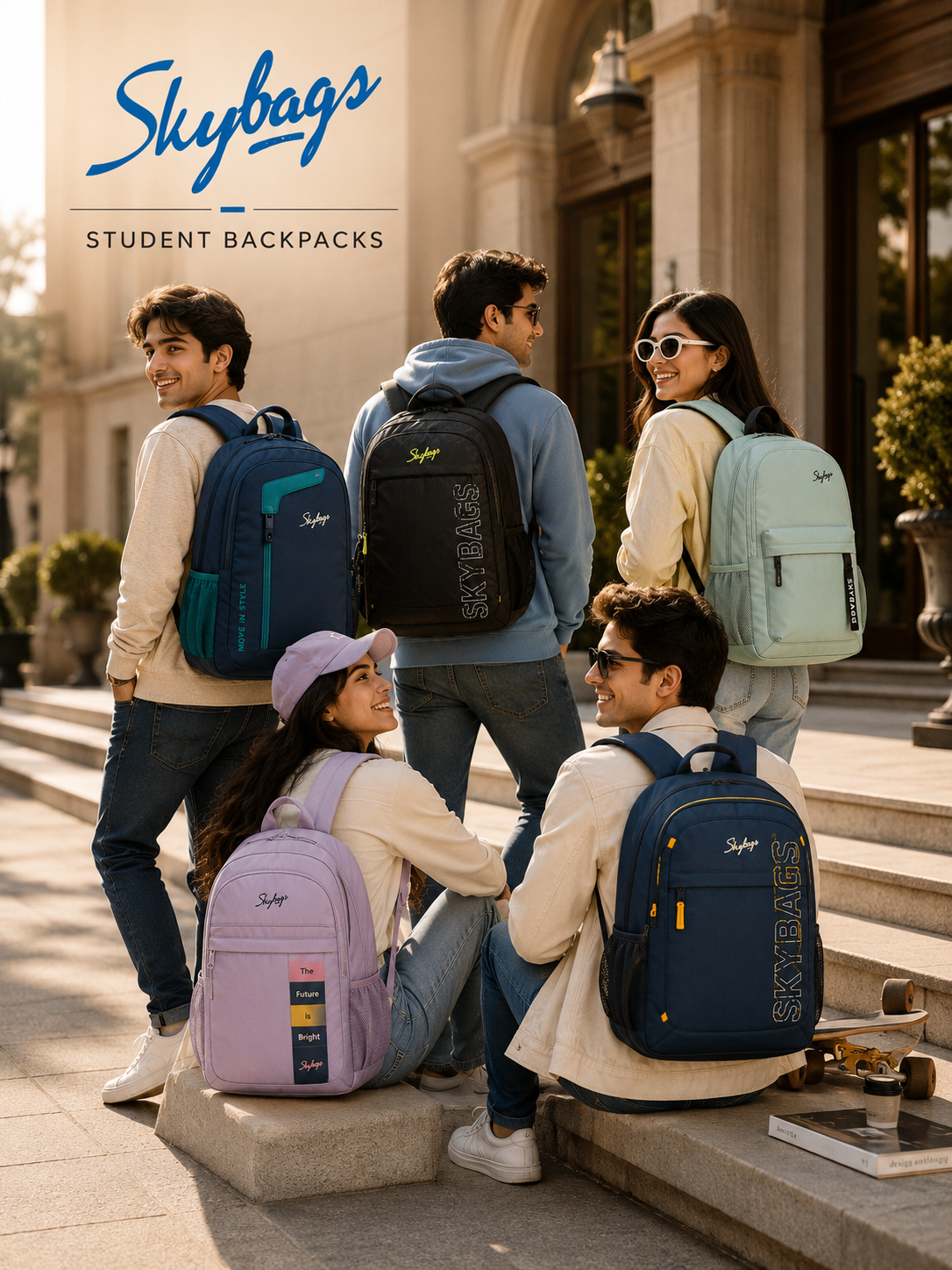 Skybags school backpack